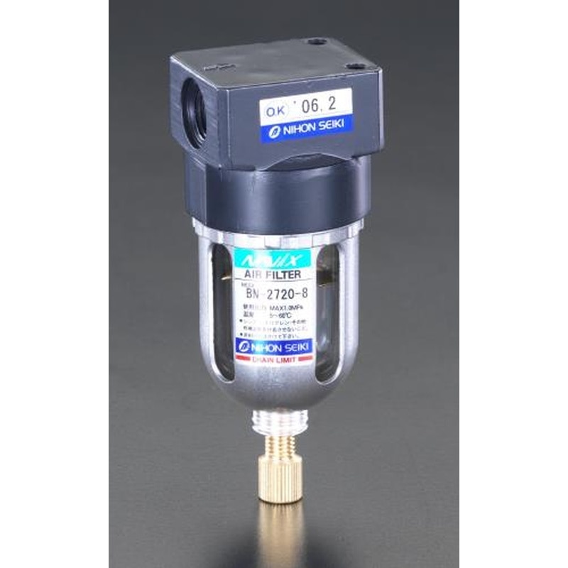 エスコ EA153CB-2 Rc1/4”エアーフィルター 1個（ご注文単位1個）【直送品】