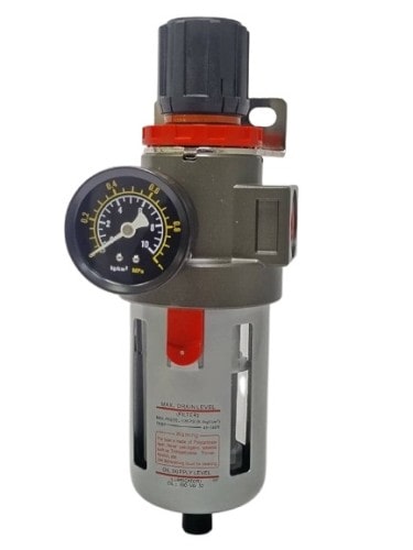 エスコ EA153AF-12A Rc 1/4エアーレギュレーター付フィルター 1個 （ご注文単位1個）【直送品】