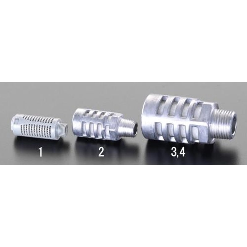 エスコ EA153ED-4 R1/2”サイレンサー 1個（ご注文単位1個）【直送品】