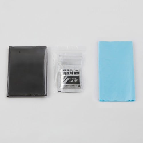 エスコ EA929AD-210B トイレ処理セット(5回分) 1セット （ご注文単位1セット）【直送品】