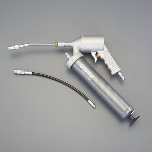 エスコ EA166DG-12 500ml グリースガン(エアー式/フレキシブルホース付) 1セット （ご注文単位1セット）【直送品】