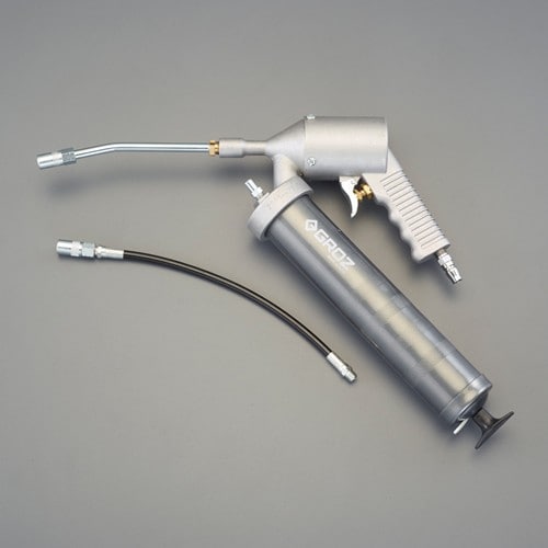 エスコ EA166DG-22 500ml グリースガン(エアー式/フレキシブルホース付) 1セット （ご注文単位1セット）【直送品】