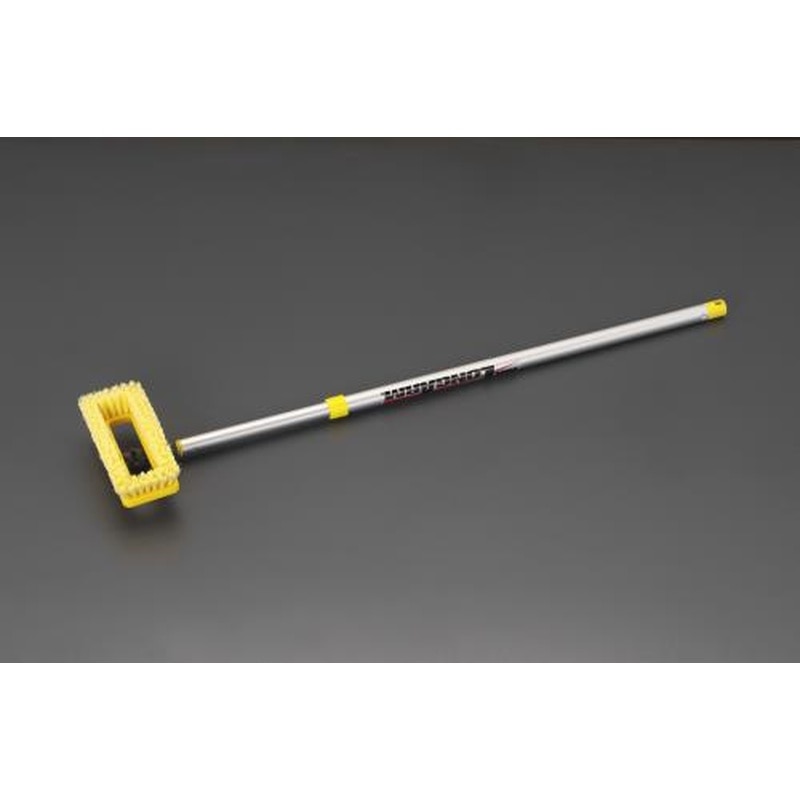 エスコ EA928AK-135A 洗浄ブラシ(伸縮型アルミハンドル付) 1個（ご注文単位1個）【直送品】
