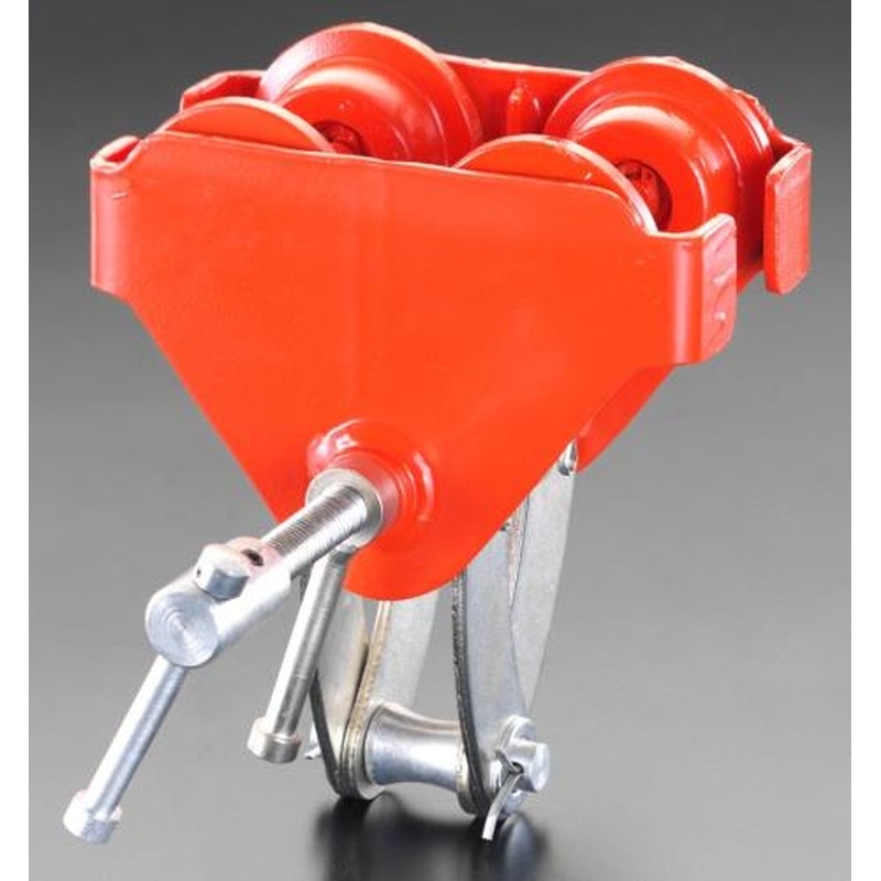 エスコ EA987E-16 1.0tonビームトロリー 1個（ご注文単位1個）【直送品】