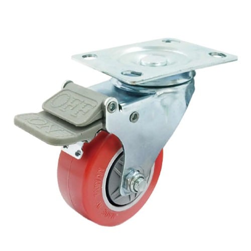 エスコ EA520AM-12 [EA520AM-2用] 自在キャスター(ブレーキ付) 1個 （ご注文単位1個）【直送品】