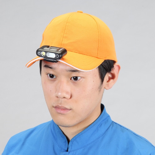 エスコ EA758RN-172 [充電式] クリップライト/LED(センサー/ACアダプター付) 1セット （ご注文単位1セット）【直送品】