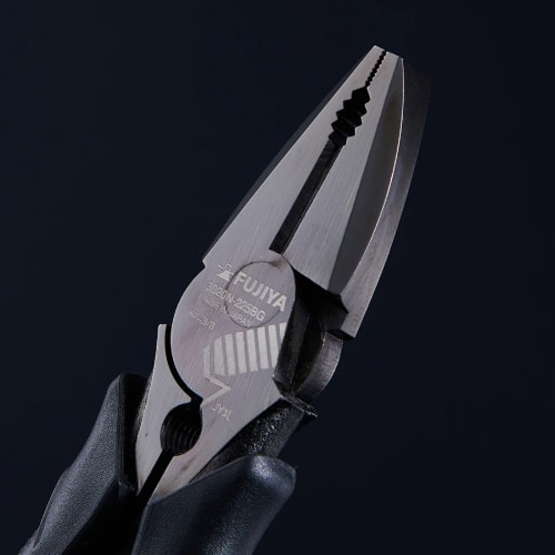 エスコ EA534DE-2 225mm 電工ペンチ(ねじ山修正機能付/偏芯型 1本 (ご注文単位1本)【直送品】