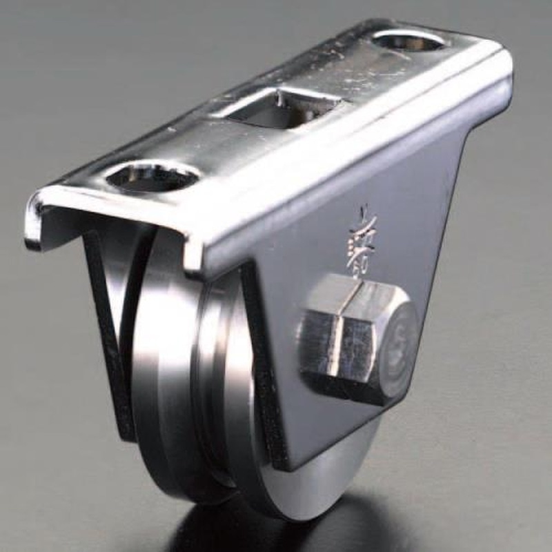 エスコ EA986RB-11 50mm/200kg戸車(重量用・ステンレス製) 1個(ご注文単位1個)【直送品】