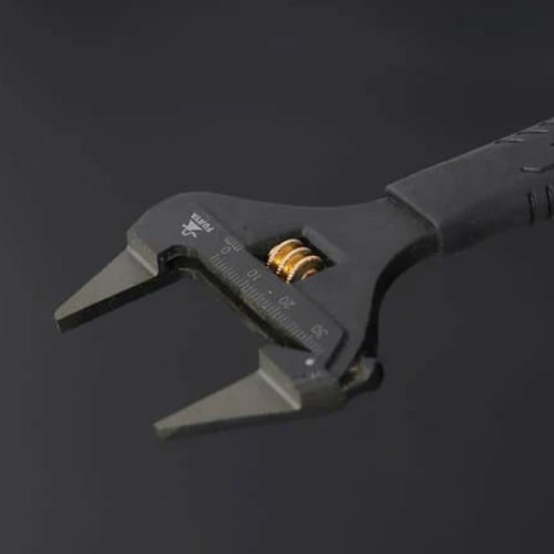 エスコ EA530JD-2 214.7mm/38mm モンキーレンチ(薄口) 1本 （ご注文単位1本）【直送品】