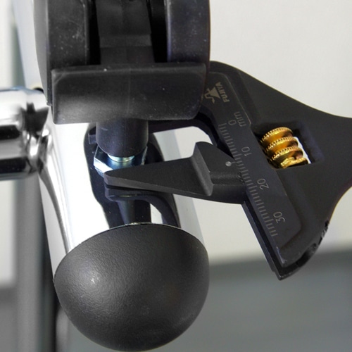 エスコ EA530JD-2 214.7mm/38mm モンキーレンチ(薄口) 1本 （ご注文単位1本）【直送品】