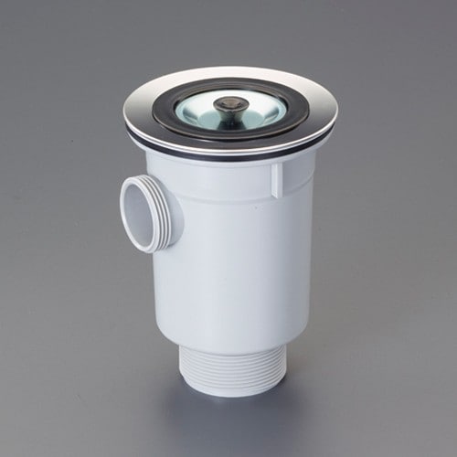 エスコ EA468D-71A G 2防臭排水トラップ(オーバーフロー付/樹脂製) 1個 （ご注文単位1個）【直送品】