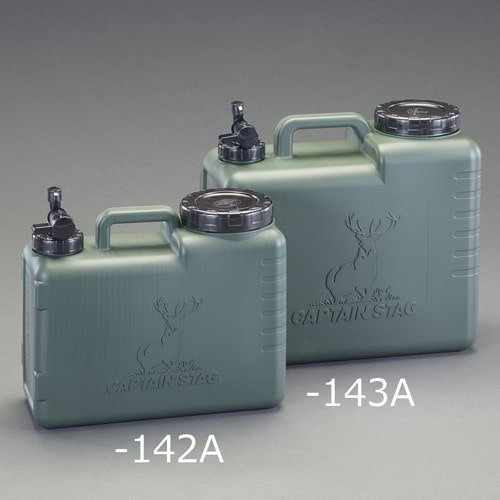 エスコ EA913VL-143A 20L ウォータータンク(オリーブ) 1個 （ご注文単位1個）【直送品】