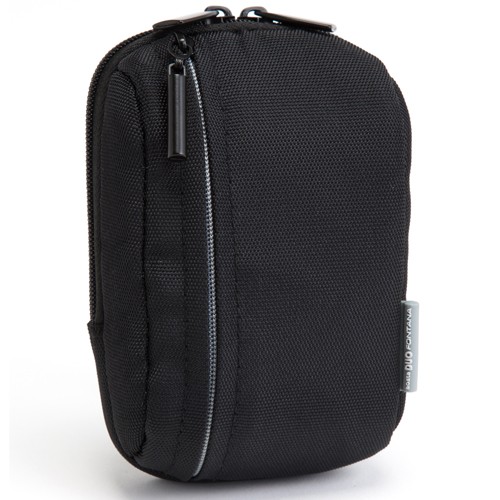 エスコ EA759ZA-127B 70x38x110mm カメラポーチ(ブラック/グレー) 1個 （ご注文単位1個）【直送品】