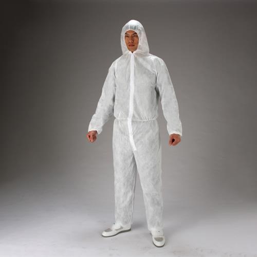 エスコ EA996AY-18B [XXL] 使い捨て防護服 1枚 （ご注文単位1枚）【直送品】