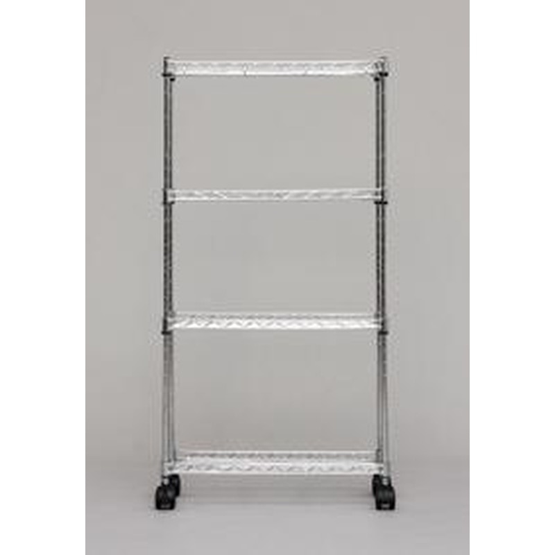 エスコ EA976AS-88A 480x200x880mmメタルラック(スリム) 1個（ご注文単位1個）【直送品】