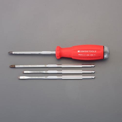 エスコ EA723PB-152 1.0-5.0N m トルクドライバーセット(+・-ビット) 1セット （ご注文単位1セット）【直送品】