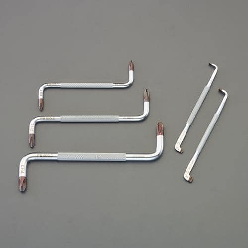 エスコ EA560PX-1 5本組 [+-]オフセットドライバーセット 1セット （ご注文単位1セット）【直送品】