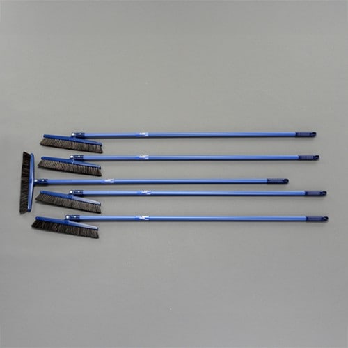 エスコ EA928AY-12A 1350x460mm 自在ほうき(5本) 1組 （ご注文単位1組）【直送品】