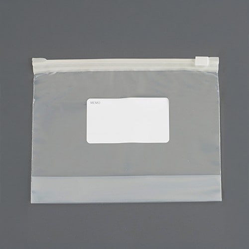 エスコ EA944CP-22B 200x150mm スライドジッパー付保存袋(10枚/マチ付) 1袋 （ご注文単位1袋）【直送品】