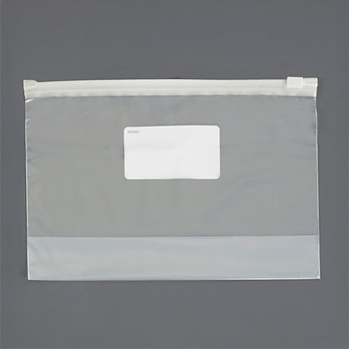 エスコ EA944CP-23B 270x180mm スライドジッパー付保存袋( 8枚/マチ付) 1袋 （ご注文単位1袋）【直送品】