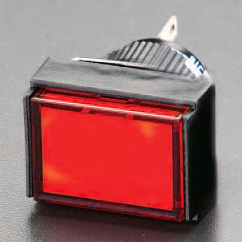 エスコ EA940DB-131 DC24VLED表示灯(赤) 1個(ご注文単位1個)【直送品】