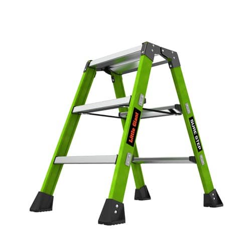 エスコ EA905EE-1A 0.66m/3段 脚立(広がり防止ストラップ付) 1台 （ご注文単位1台）【直送品】