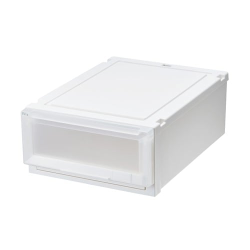 エスコ EA506MA-7A 450x550x200mm 引出し式収納ケース(2個) 1セット （ご注文単位1セット）【直送品】