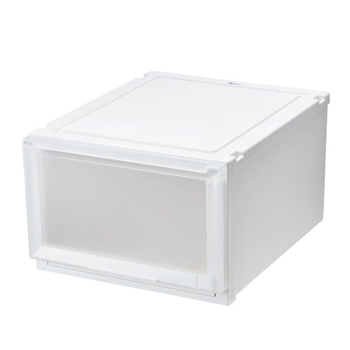 エスコ EA506MA-9A 450x550x300mm 引出し式収納ケース(2個) 1セット （ご注文単位1セット）【直送品】