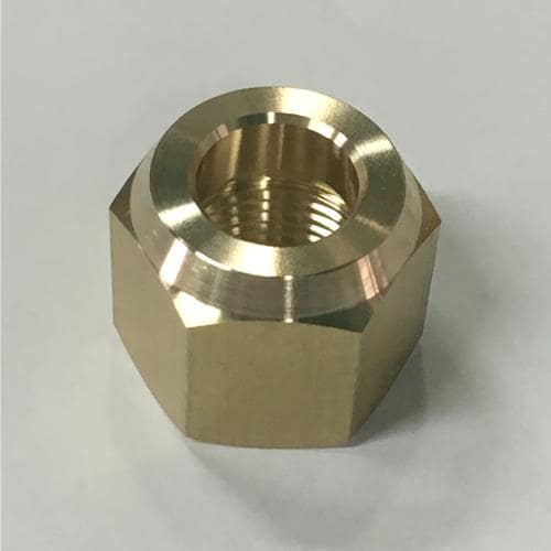 エスコ EA430AF-4 F1/2x3/8異径フレアーナット(3個) 1袋 （ご注文単位1袋）【直送品】