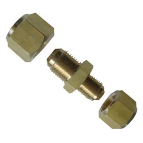 エスコ EA430AC-24 1/4x1/2異径フレアーユニオン(2個) 1袋 （ご注文単位1袋）【直送品】