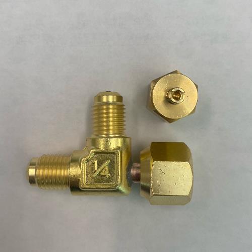 エスコ EA421B-6 1/4x1/4スイベルフレアーコネクター 1個 （ご注文単位1個）【直送品】