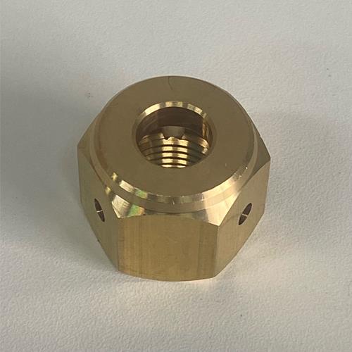 エスコ EA430AB-3 3/8フレアーナット(凍結割れ防止/5個) 1袋 （ご注文単位1袋）【直送品】