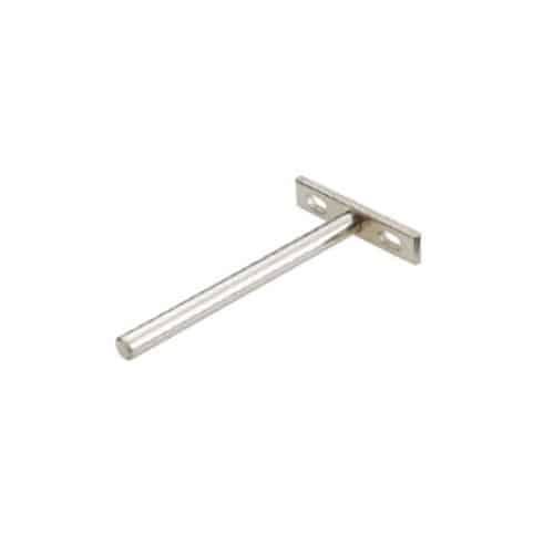 エスコ EA951EE-161 70x15x124mm 隠し棚受(2個) 1袋 （ご注文単位1袋）【直送品】