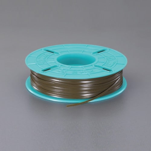 エスコ EA475VA-6A 4.0mmx600m ビニタイ(PVC製/OD色) 1巻 （ご注文単位1巻）【直送品】