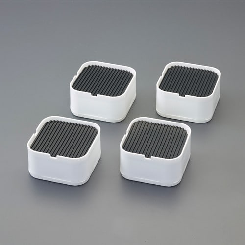 エスコ EA468CJ-106 100x100x53mm 洗濯機用かさ上げ台(4個) 1セット （ご注文単位1セット）【直送品】