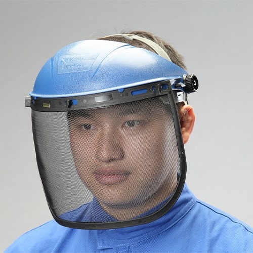 エスコ EA800PA-86 フェイスプロテクター(スチールメッシュ) 1セット （ご注文単位1セット）【直送品】