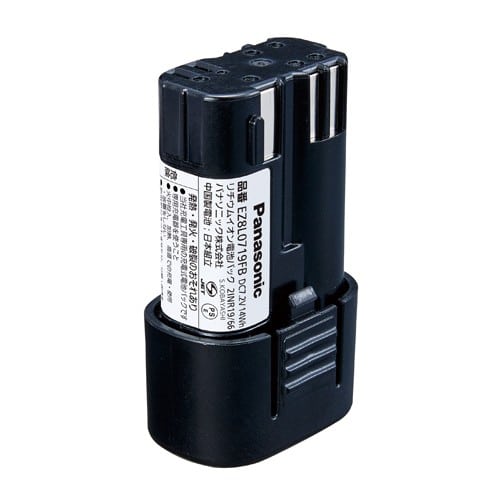 エスコ EA813PB-7.2BA DC 7.2V/1.9Ah 交換用バッテリー(リチウムイオン電池) 1個 （ご注文単位1個）【直送品】