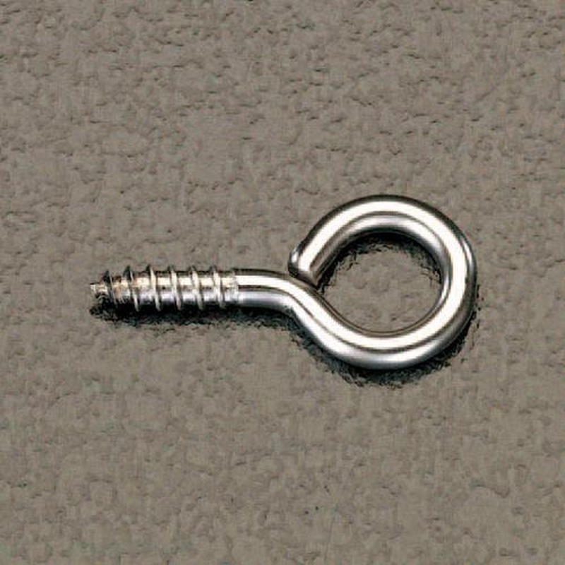 エスコ EA951DS-23 34mmヒートン(ステンレス製/5本) 1個(ご注文単位1個)【直送品】