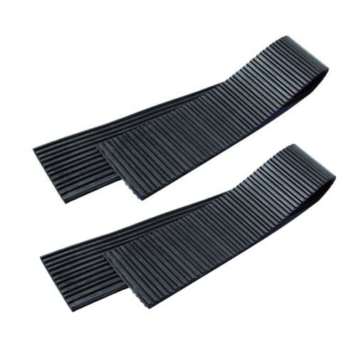 エスコ EA997XA-32 100x1000x20mm 防振ゴム(2枚) 1組 （ご注文単位1組）【直送品】