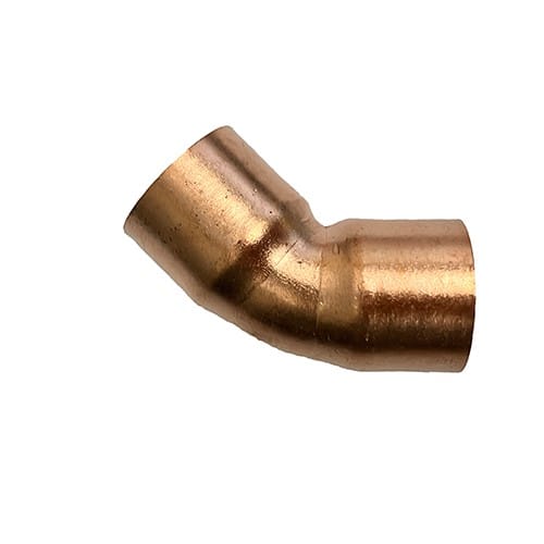 エスコ EA432BC-5 15.88mm 銅管エルボ(45°/10個) 1束 （ご注文単位1束）【直送品】