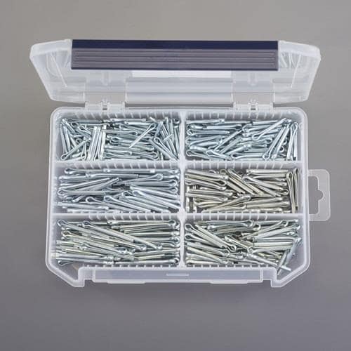 エスコ EA949WL-2 割ピンセット(三価ホワイト) 1箱 （ご注文単位1箱）【直送品】