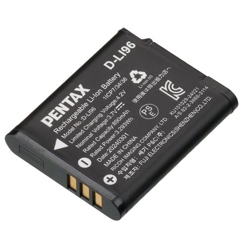 エスコ EA759GB-7 デジタルカメラ用バッテリー(D-LI96/ペンタックスリコー) 1個 （ご注文単位1個）【直送品】