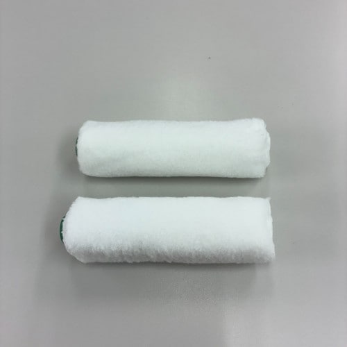 エスコ EA109NC-132 90mm(3mm) 交換用スモールローラー(短毛/2本) 1組 （ご注文単位1組）【直送品】