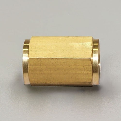 エスコ EA443B-2 F1/4x 1/4フレアーソケット(2個) 1袋 （ご注文単位1袋）【直送品】