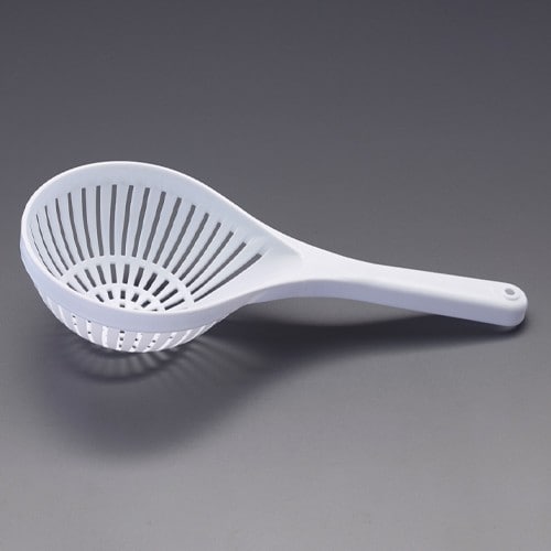 エスコ EA506AC-100 φ180mm 取っ手付ざる(PP製) 1個 （ご注文単位1個）【直送品】