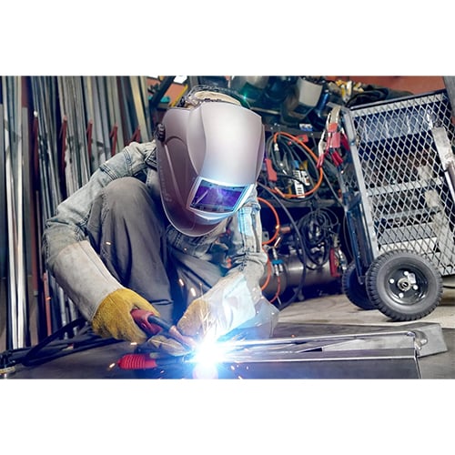 エスコ EA800PV-61 #4-#13 自動遮光溶接面(ブルーフィルター) 1台 （ご注文単位1台）【直送品】