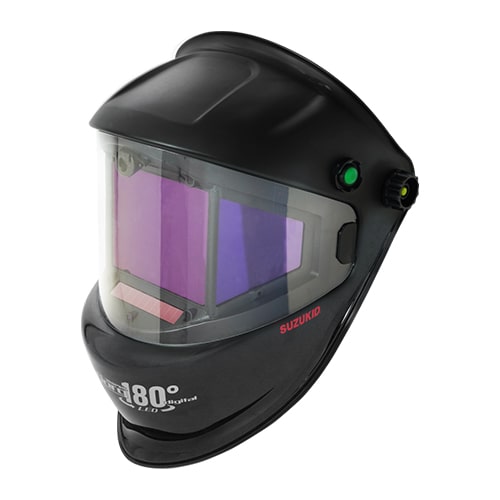 エスコ EA800PV-66 #2.5-#12 自動遮光溶接面(3面フィルター/LED付) 1台 （ご注文単位1台）【直送品】