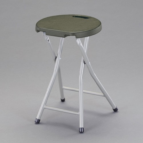 エスコ EA956XE-102S OD色ポータブルチェアーセット(5台/ケース付) 1セット （ご注文単位1セット）【直送品】