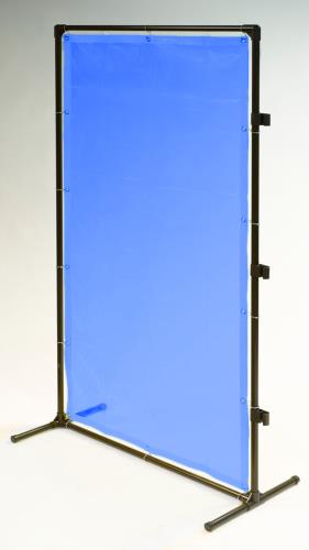 エスコ EA334BK-20B 1000x2000mm 溶接作業フェンスセット(青) 1セット （ご注文単位1セット）【直送品】