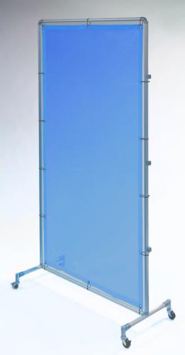 エスコ EA334BT-20B 1000x2000mm 溶接作業フェンスセット(青) 1セット （ご注文単位1セット）【直送品】